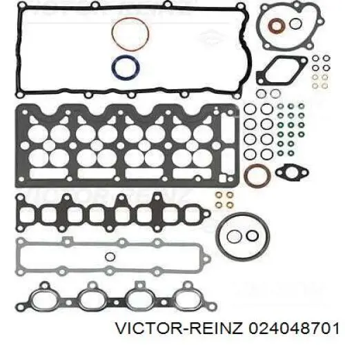 02-40487-01 Victor Reinz комплект прокладок двигателя верхний