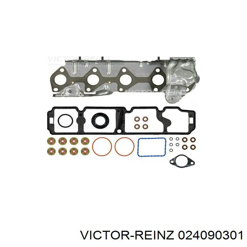 Верхний комплект прокладок двигателя Victor Reinz 024090301 цена, от 130.95 USD