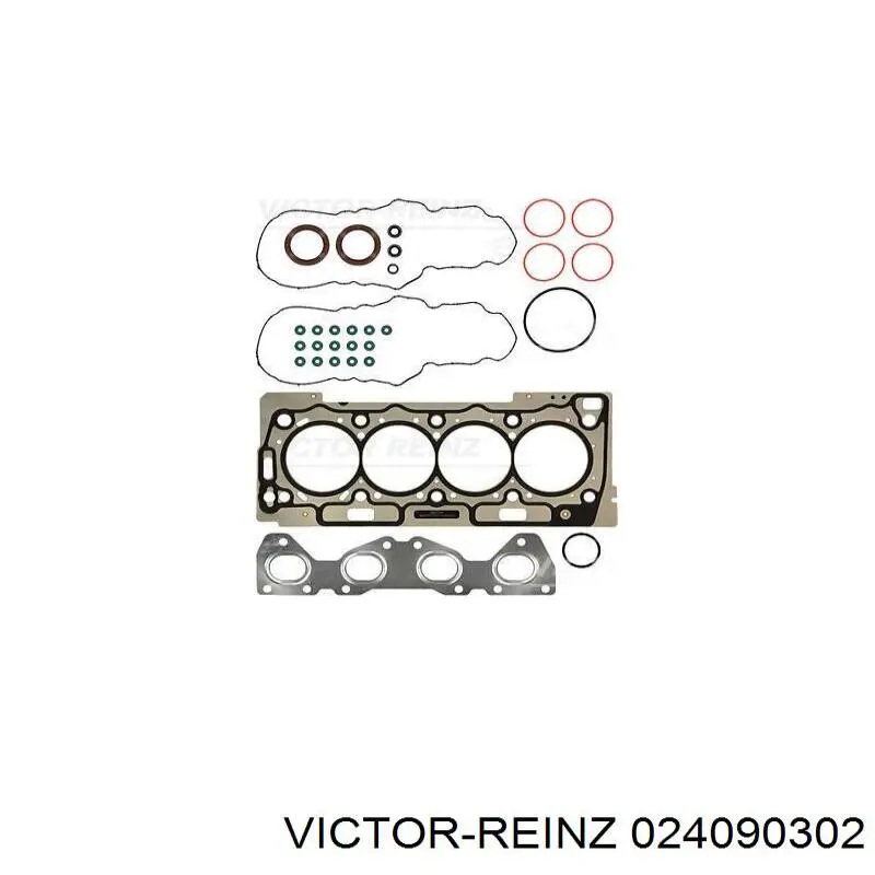 Верхний комплект прокладок двигателя 024090302 Victor Reinz