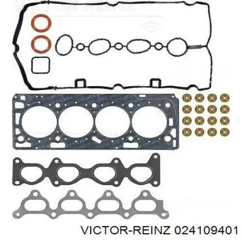 24109401 Victor Reinz комплект прокладок двигателя верхний