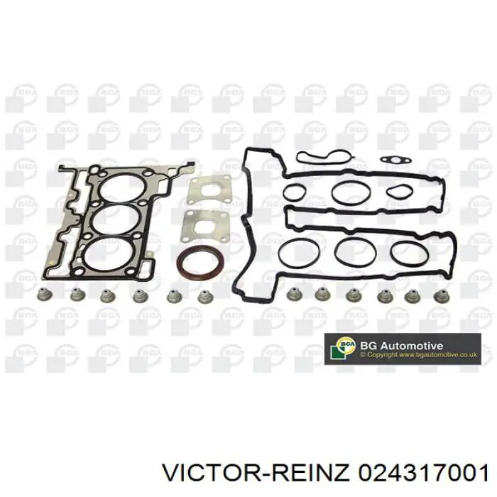 Верхний комплект прокладок двигателя Victor Reinz 024317001 цена, от 109.22 USD