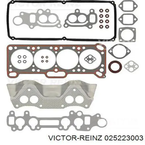 025223003 Victor Reinz комплект прокладок двигателя верхний
