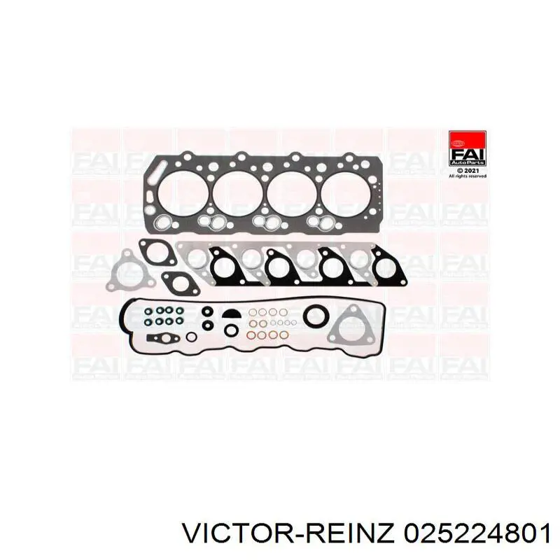 Верхний комплект прокладок двигателя 025224801 Victor Reinz