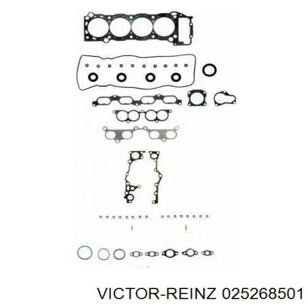 02-52685-01 Victor Reinz комплект прокладок двигателя верхний