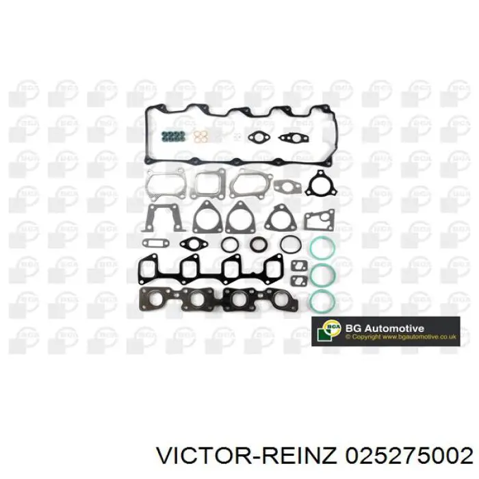 02-52750-02 Victor Reinz комплект прокладок двигателя верхний