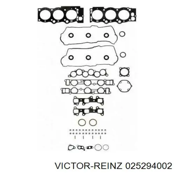 Верхний комплект прокладок двигателя 025294002 Victor Reinz