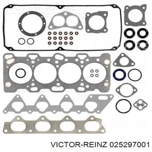 25297001 Victor Reinz комплект прокладок двигателя верхний