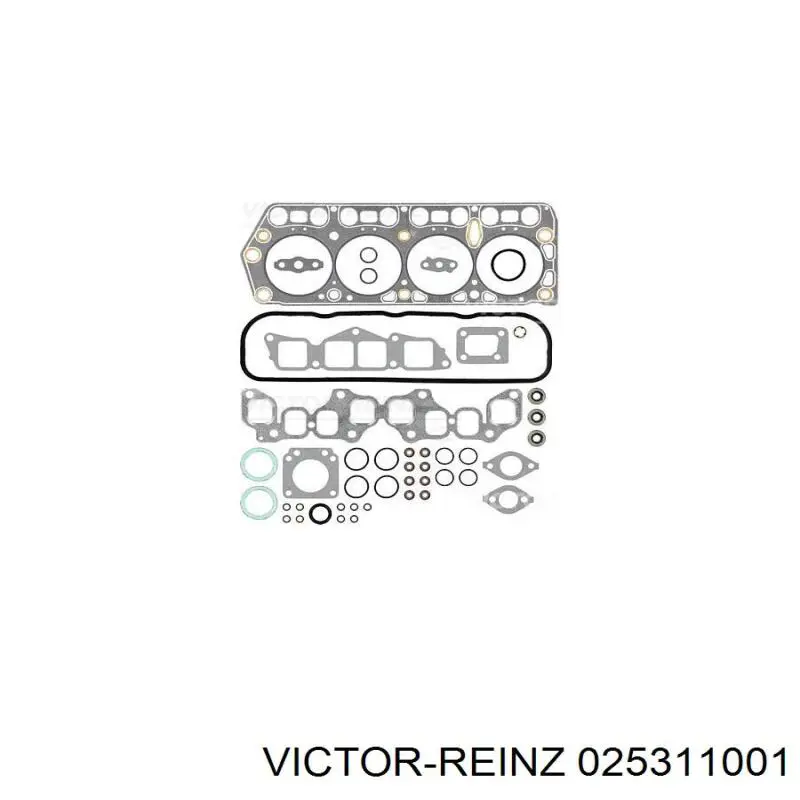 02-53110-01 Victor Reinz комплект прокладок двигателя верхний