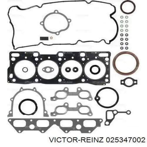 02-53470-02 Victor Reinz комплект прокладок двигателя верхний
