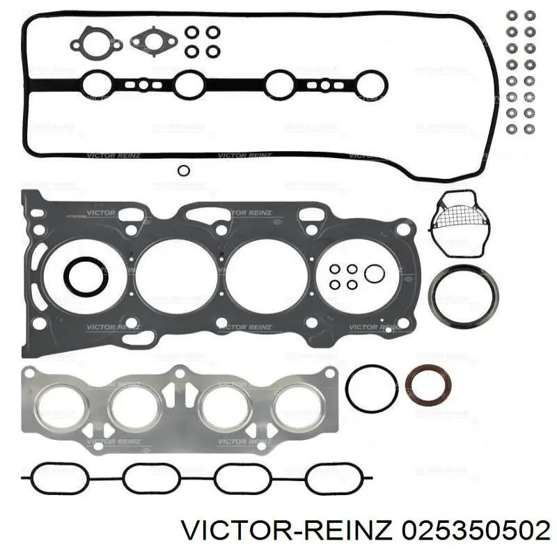 02-53505-02 Victor Reinz комплект прокладок двигателя верхний