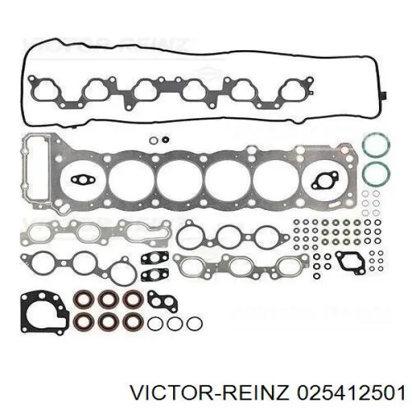 Верхний комплект прокладок двигателя 025412501 Victor Reinz