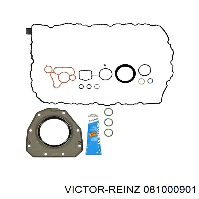 Нижний комплект прокладок двигателя 081000901 Victor Reinz