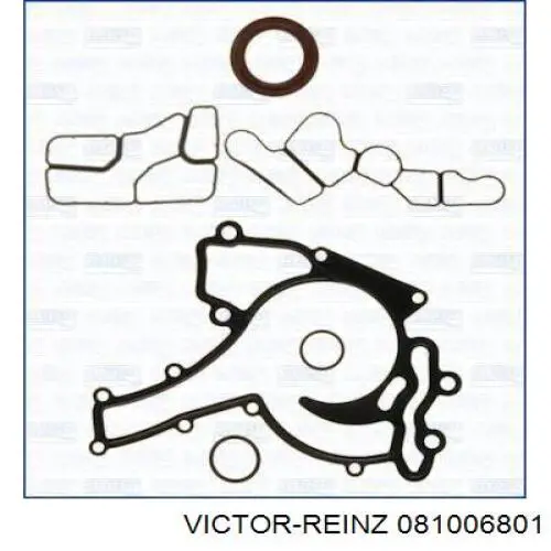 Нижний комплект прокладок двигателя Victor Reinz 081006801 цена, от 101.71 USD