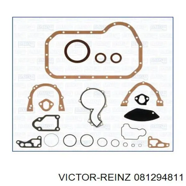 08-12948-11 Victor Reinz комплект прокладок двигателя нижний