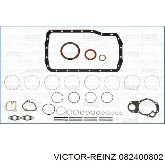 Купить 082400802 Victor Reinz Нижний комплект прокладок двигателя