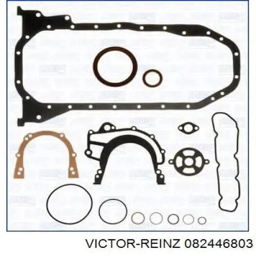 082446803 Victor Reinz комплект прокладок двигателя нижний