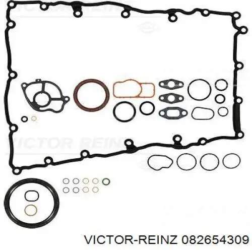 082654309 Victor Reinz Комплект прокладок двигателя, нижний