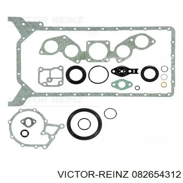 082654312 Victor Reinz Комплект прокладок двигателя, нижний