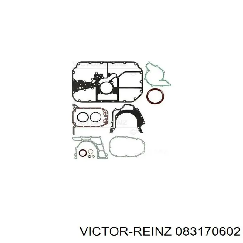 Kit inferior de vedantes de motor para Audi A8 (4D2, 4D8)