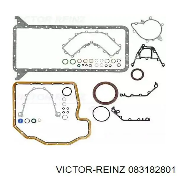 083182801 Victor Reinz комплект прокладок двигателя нижний