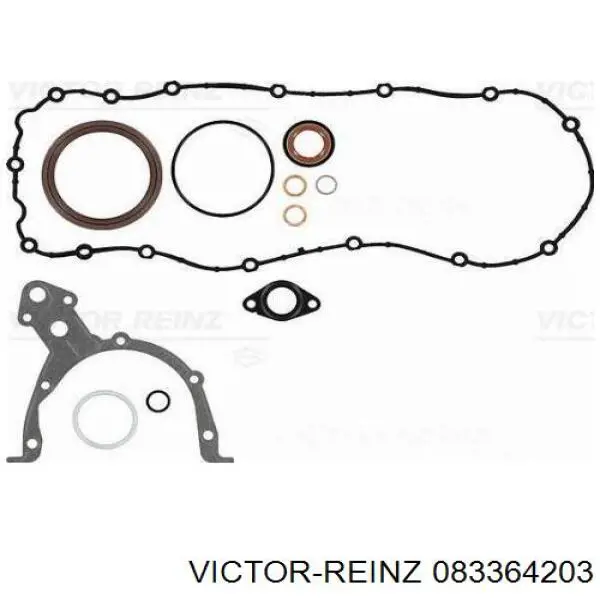 Нижний комплект прокладок двигателя 083364203 Victor Reinz