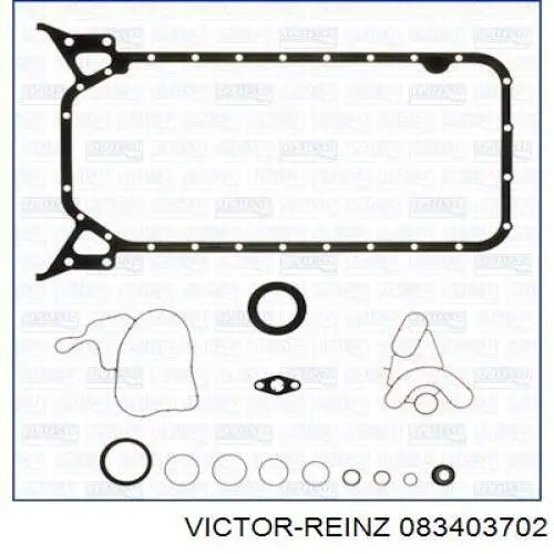 08-34037-02 Victor Reinz комплект прокладок двигателя нижний