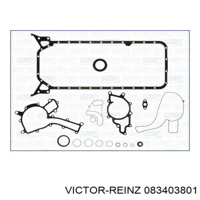 Комплект прокладок двигателя нижний Victor Reinz 083403801