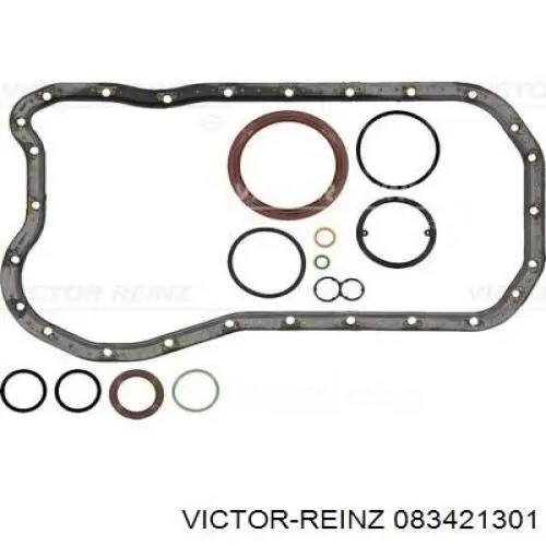Нижний комплект прокладок двигателя Victor Reinz 083421301 цена, от 68.14 USD