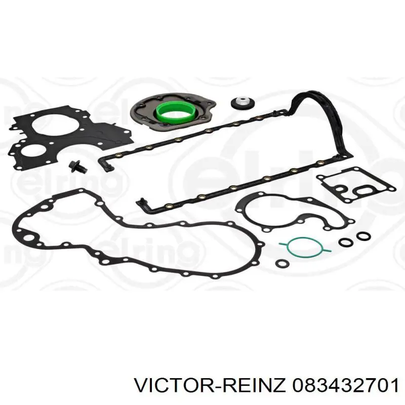 08-34327-01 Victor Reinz комплект прокладок двигателя нижний