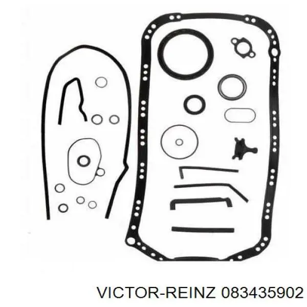 Комплект прокладок двигателя нижний Victor Reinz 083435902
