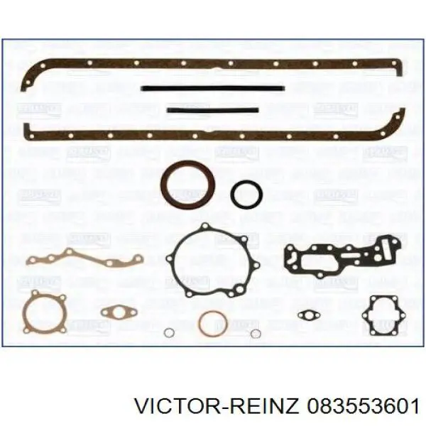 Juego completo de juntas, motor, inferior 083553601 Victor Reinz