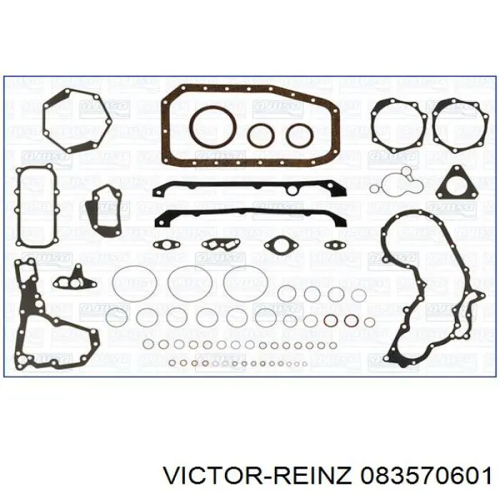 427876P Corteco kit inferior de vedantes de motor