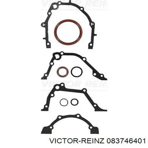 08-37464-01 Victor Reinz комплект прокладок двигателя нижний