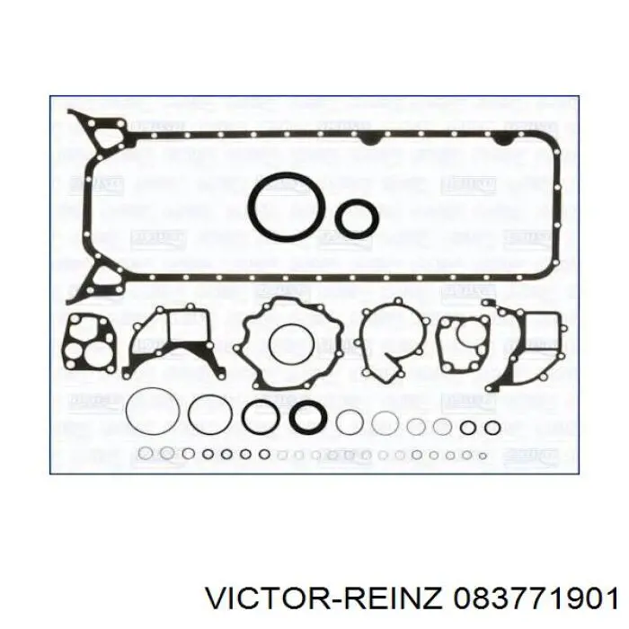 Купить 083771901 Victor Reinz Нижний комплект прокладок двигателя