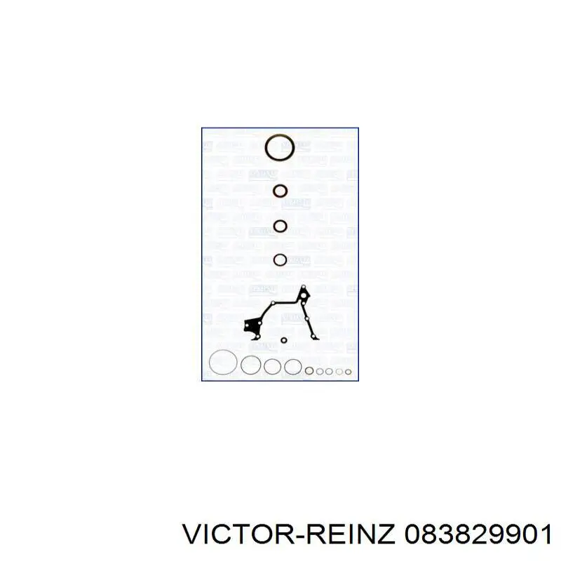 083829901 Victor Reinz комплект прокладок двигателя нижний