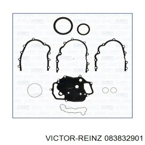 083832901 Victor Reinz kit inferior de vedantes de motor