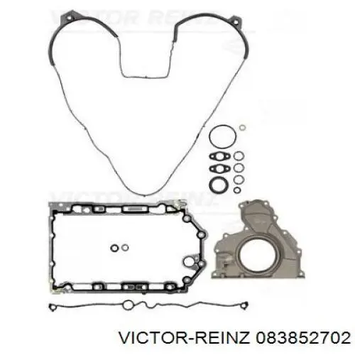 083852702 Victor Reinz комплект прокладок двигателя нижний