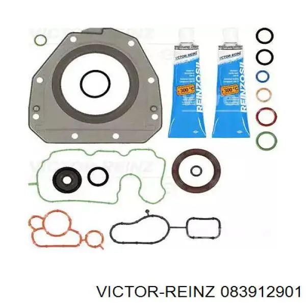 08-39129-01 Victor Reinz комплект прокладок двигателя нижний