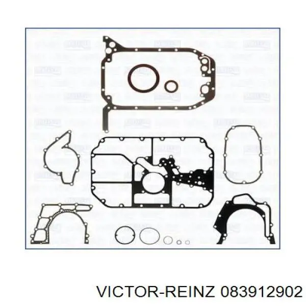 083912902 Victor Reinz Комплект прокладок двигателя, нижний
