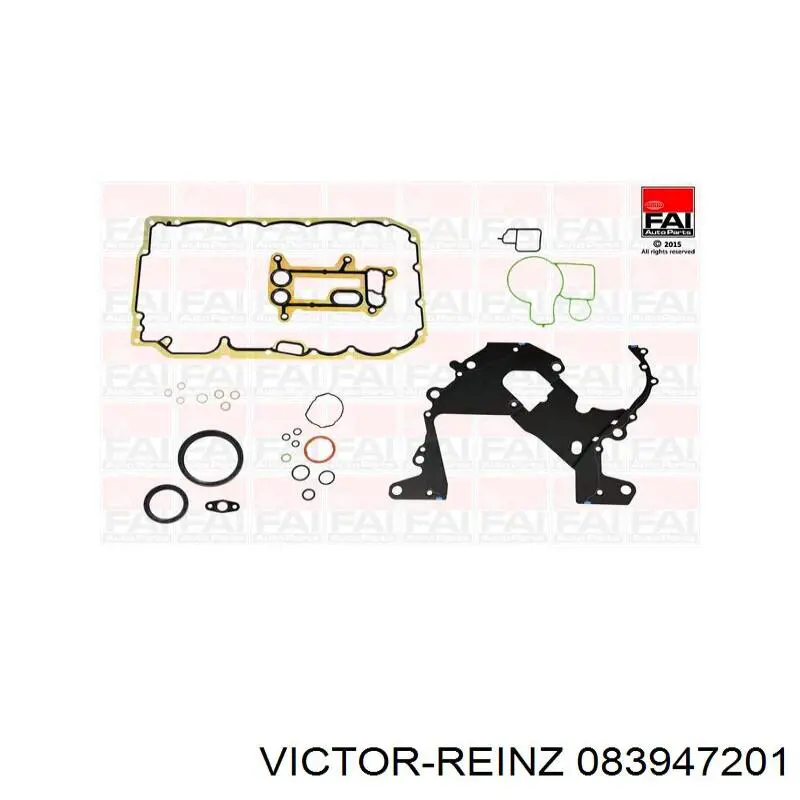 083947201 Victor Reinz комплект прокладок двигателя нижний