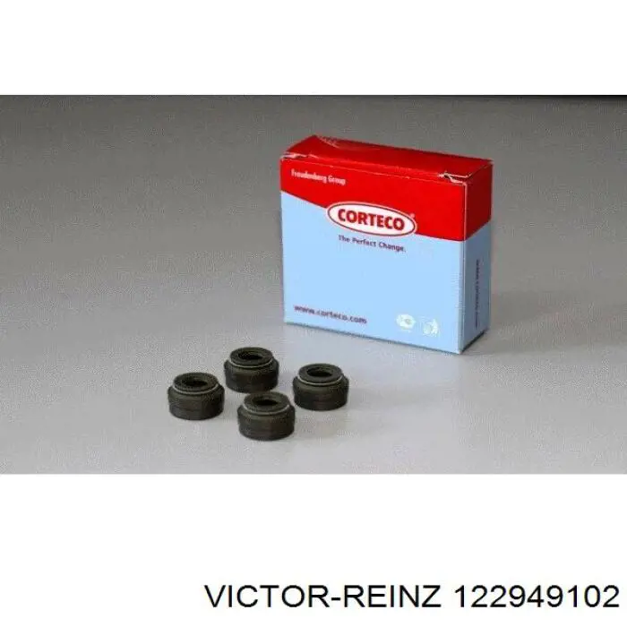 122949102 Victor Reinz vedação de válvula (coletor de óleo, admissão/escape, kit para um motor)