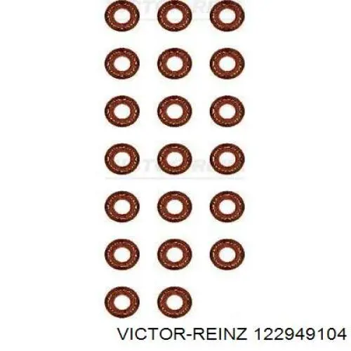Купить 122949104 Victor Reinz Маслосъемный колпачок (сальник клапана) впуск/выпуск, комплект на мотор