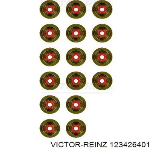 12-34264-01 Victor Reinz сальник клапана (маслосъемный, впуск/выпуск, комплект на мотор)