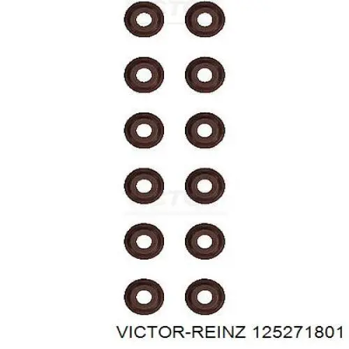12-52718-01 Victor Reinz сальник клапана (маслосъемный, впуск/выпуск, комплект на мотор)