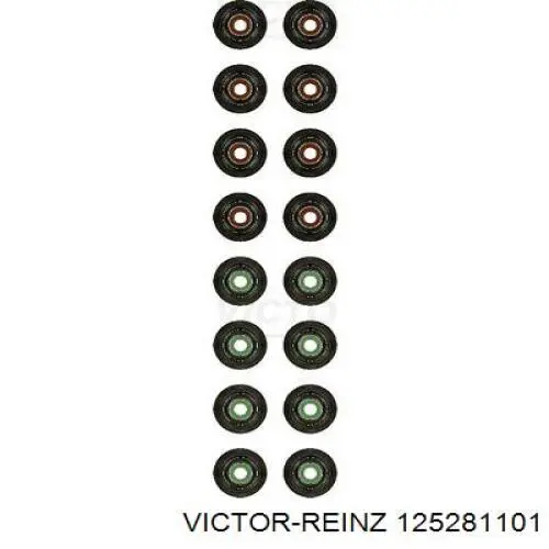 Сальник клапана (маслосъемный), впуск/выпуск, комплект на мотор Daihatsu Applause 1 A101, A111