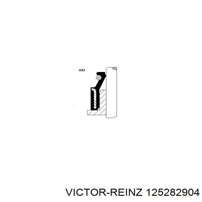 Сальник клапана (маслознімний), впуск/випуск, комплект на мотор 125282904 Victor Reinz