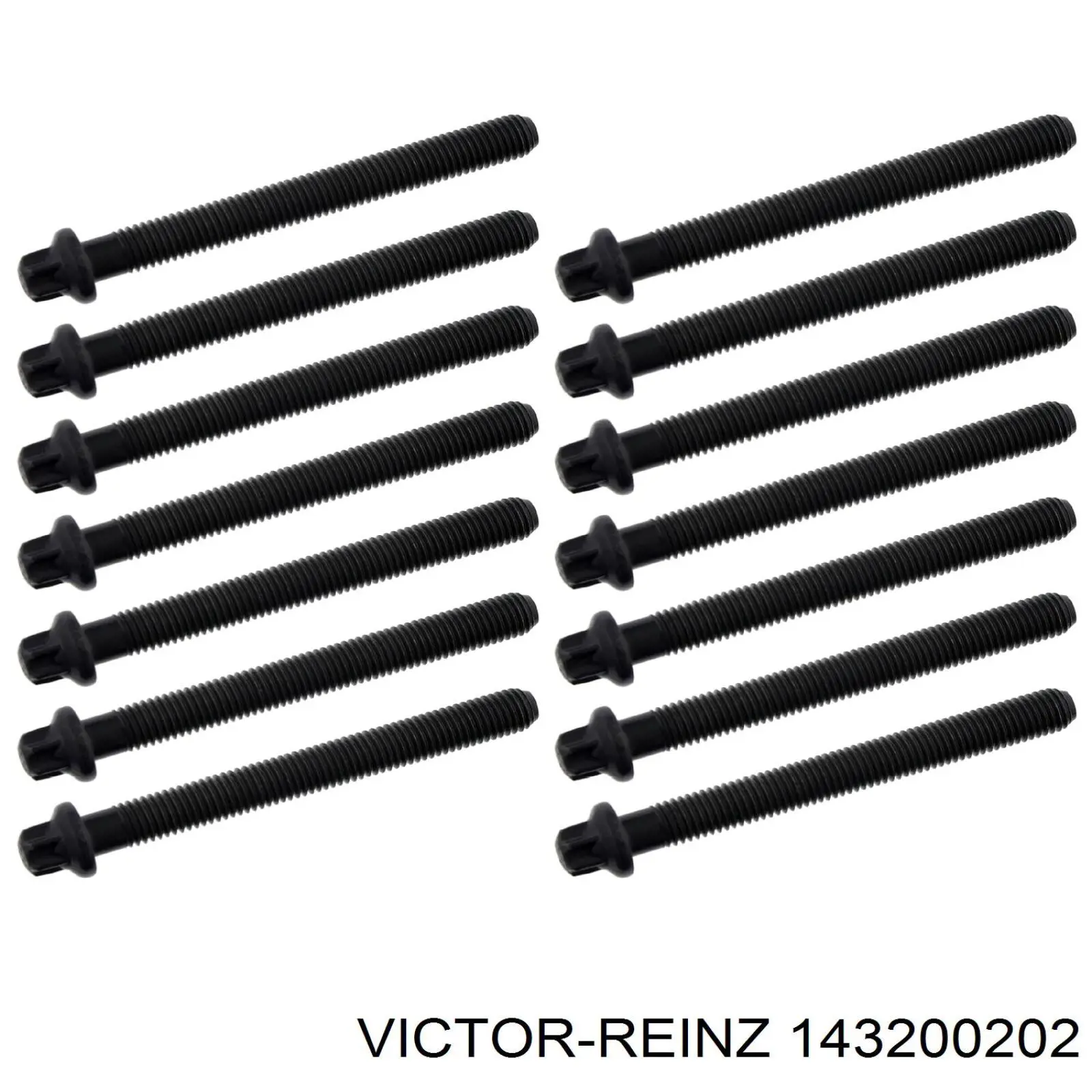 Болт головки блока цилиндров, ГБЦ Victor Reinz 143200202 цена, от 14.93 USD