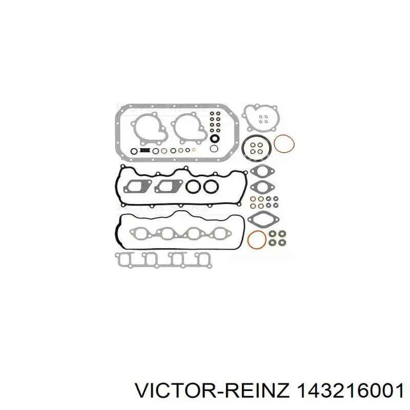 Болт головки блока цилиндров, ГБЦ Victor Reinz 143216001 цена, от 16.46 USD