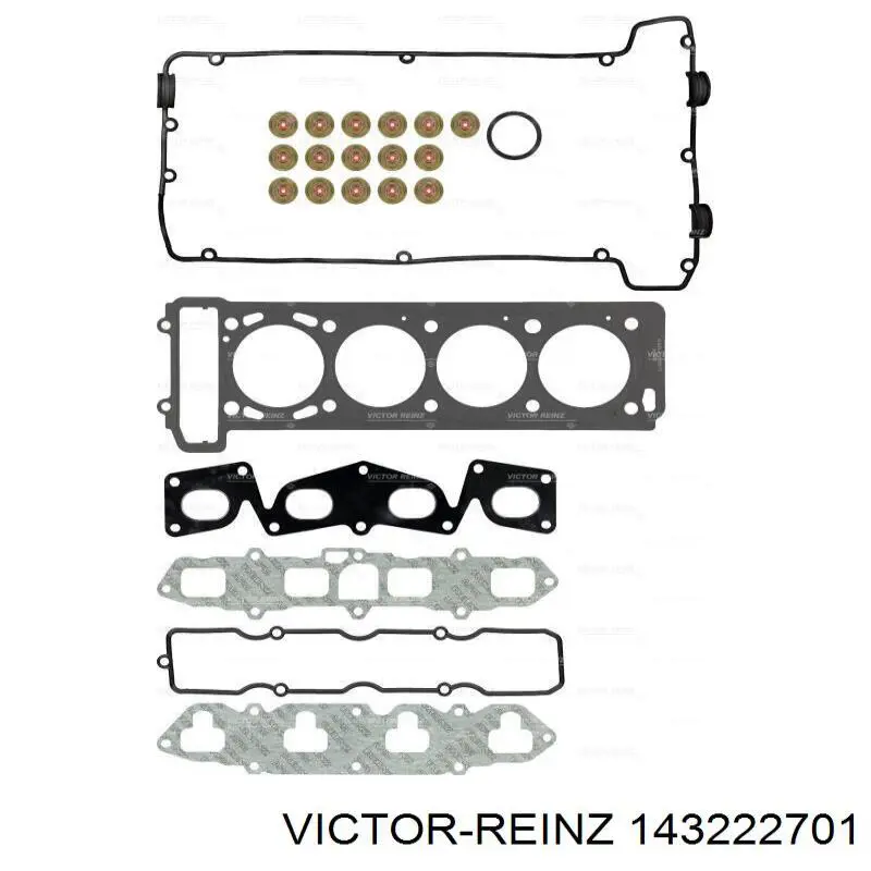 143222701 Victor Reinz Болт крепления головки блока цилиндров