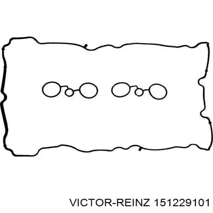 Прокладка клапанной крышки двигателя, комплект Victor Reinz 151229101 цена, от 20.14 USD